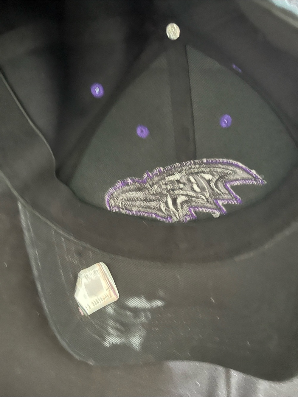 NFL Baltimore Ravens Hat one size stretch - Picture 5 of 9